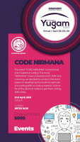 Code Nirmana 2021 Technical Event Poster